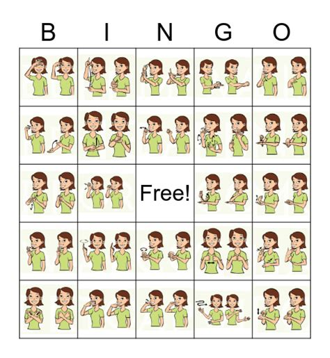 asl bingo  ASLingo: a sign language bingo game